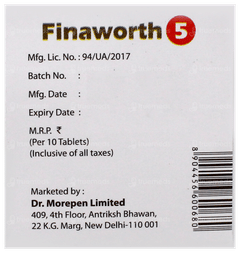Finaworth 5 Tablet 10